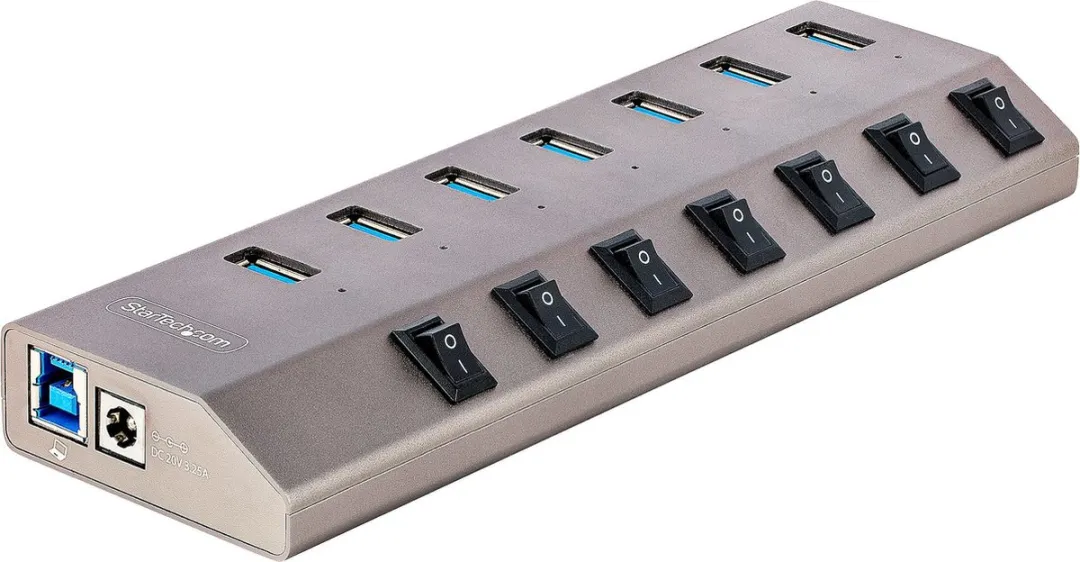 Startech 5G7AIBS-USB-HUB-EU USB Hub - Grijs