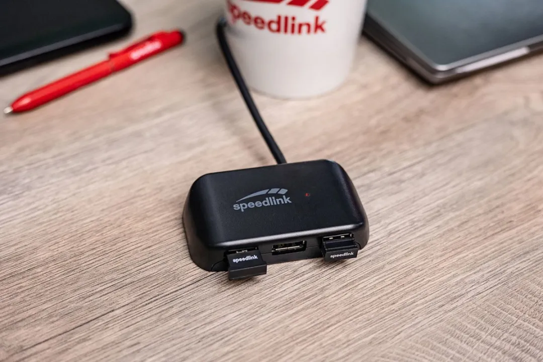 Speedlink SNAPPY EVO SL-140109-BK USB Hub - 4x USB 3.1 5Gbit/s - Zwart