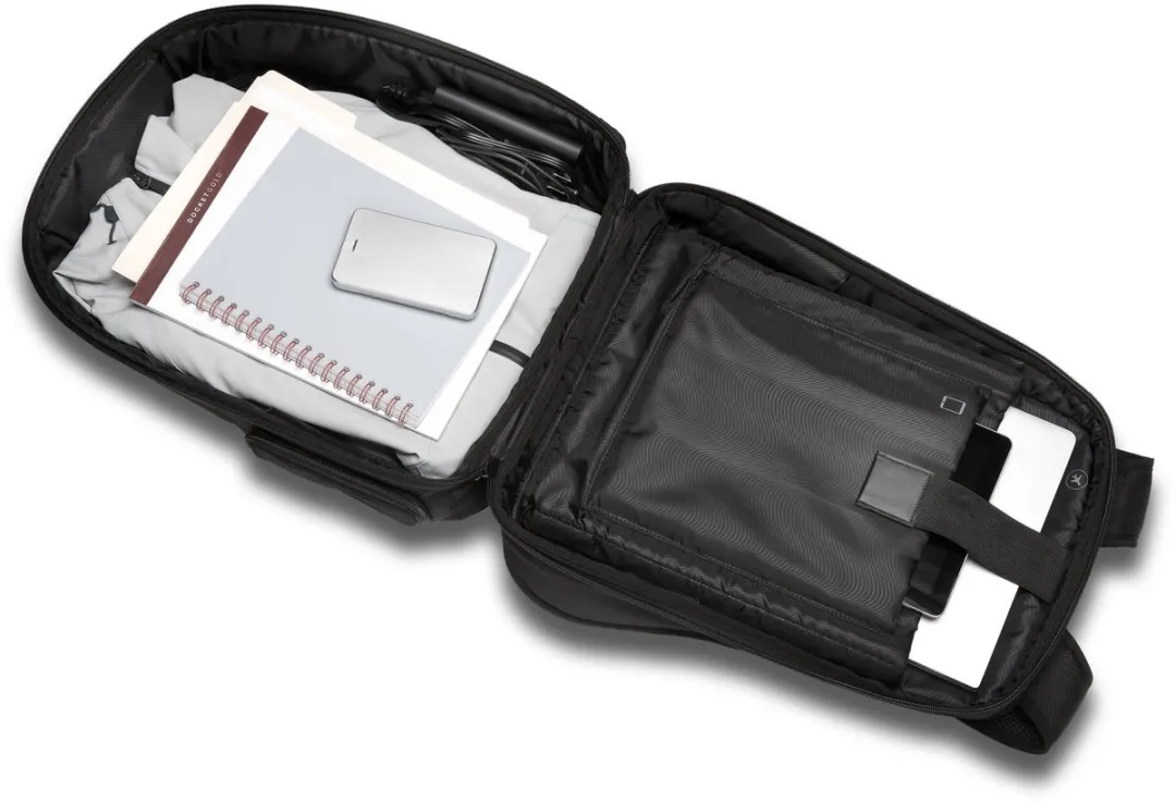 Kensington Contour™ 2.0 17" Pro Rugzak - Duurzaam, Waterafstotend Materiaal - Ergonomisch - Zwart