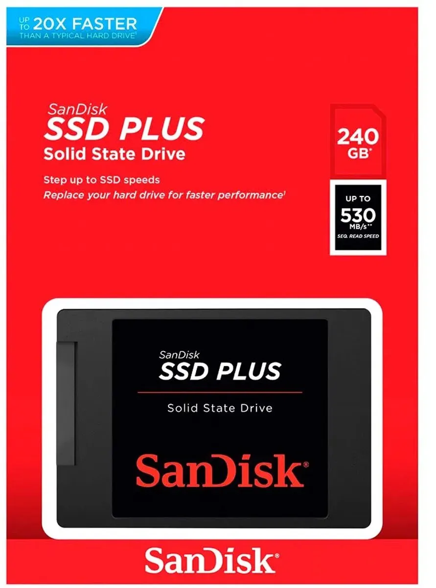 SanDisk SSD Plus SDSSDA-240G-G26 SSD - 240GB