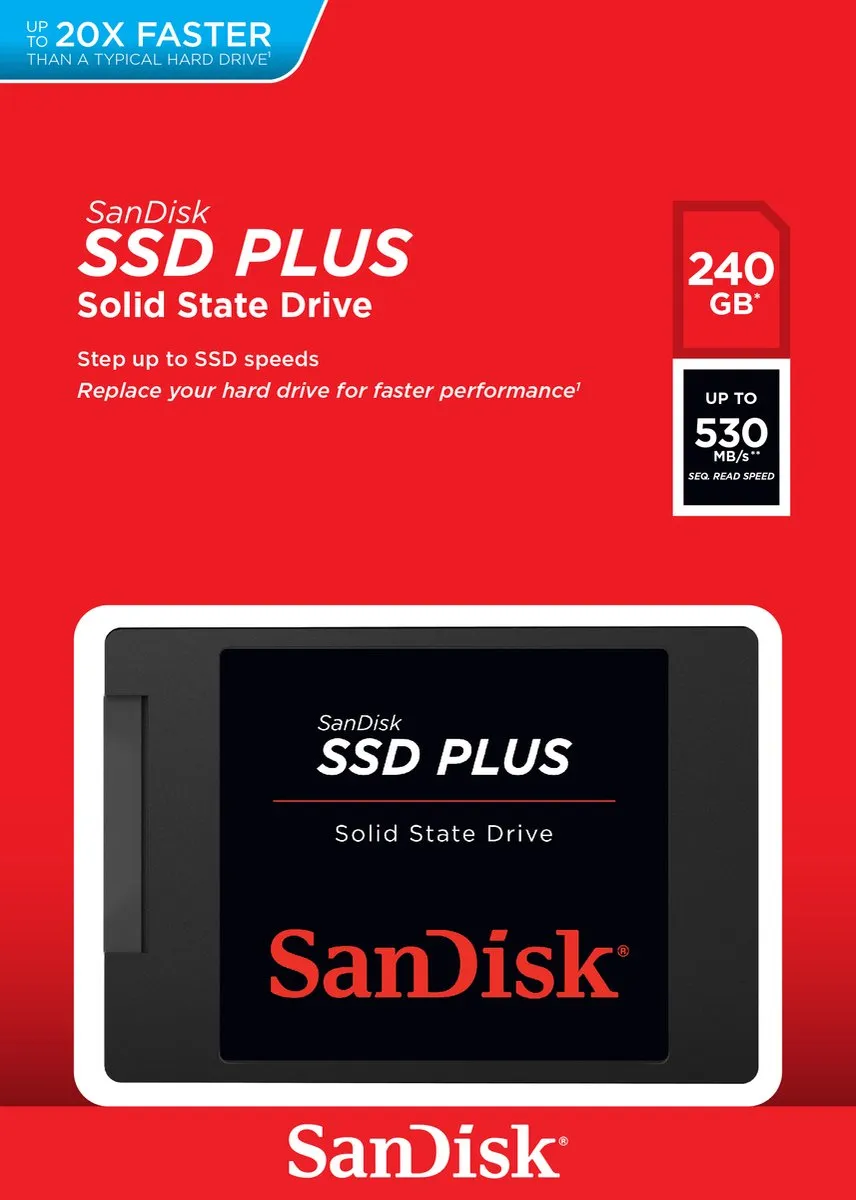 SanDisk SSD Plus SDSSDA-240G-G26 SSD - 240GB