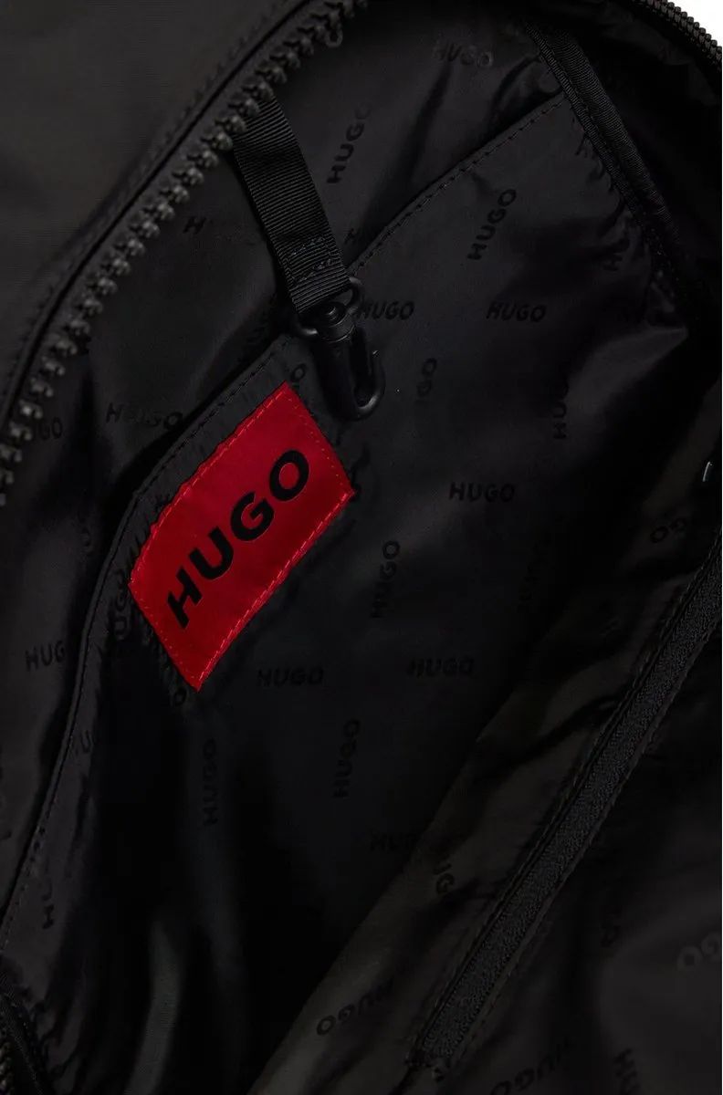 Hugo Boss HUGO Heren Rugzak Kunstleer 50492657 002 - Zwart