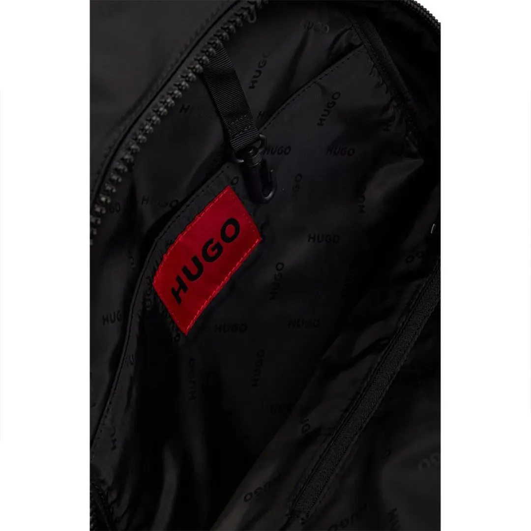 Hugo Boss HUGO Heren Rugzak Kunstleer 50492657 002 - Zwart