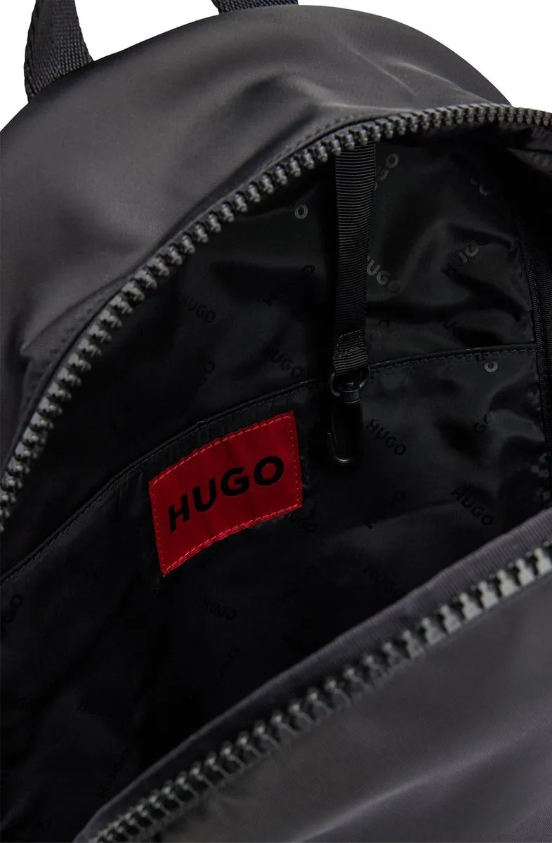 Hugo Boss HUGO Heren Rugzak Kunstleer 50492657 002 - Zwart