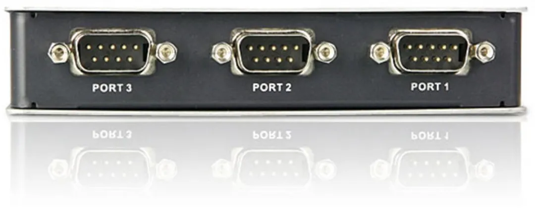Aten UC2324-AT USB2.0 naar RS-232 HUB - 4 Poorten - Metallic