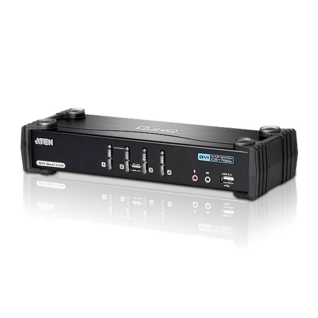 Aten CS1784A KVM Switch 4 naar 1 - DVI Dual Link