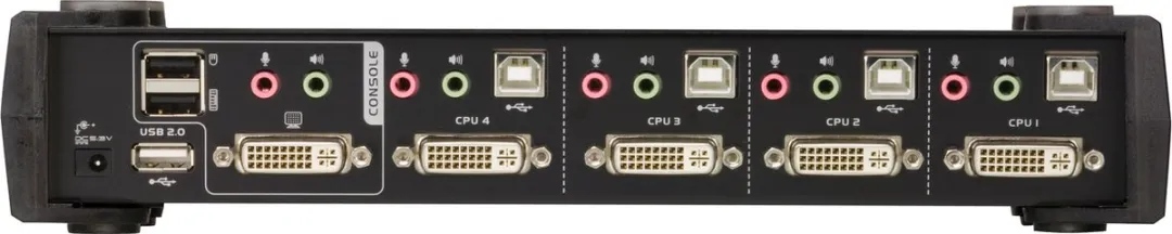 Aten CS1784A KVM Switch 4 naar 1 - DVI Dual Link
