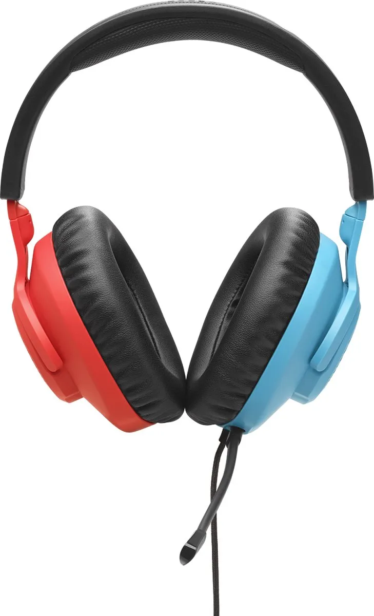 JBL Quantum 100N Gaming Headset - Zwart Rood
