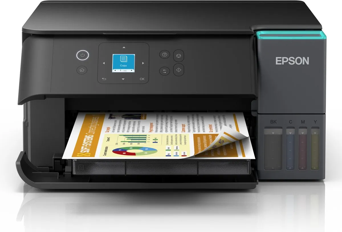 Epson EcoTank ET-2951 Inkjetprinter - 4 Kleuren - Zwart