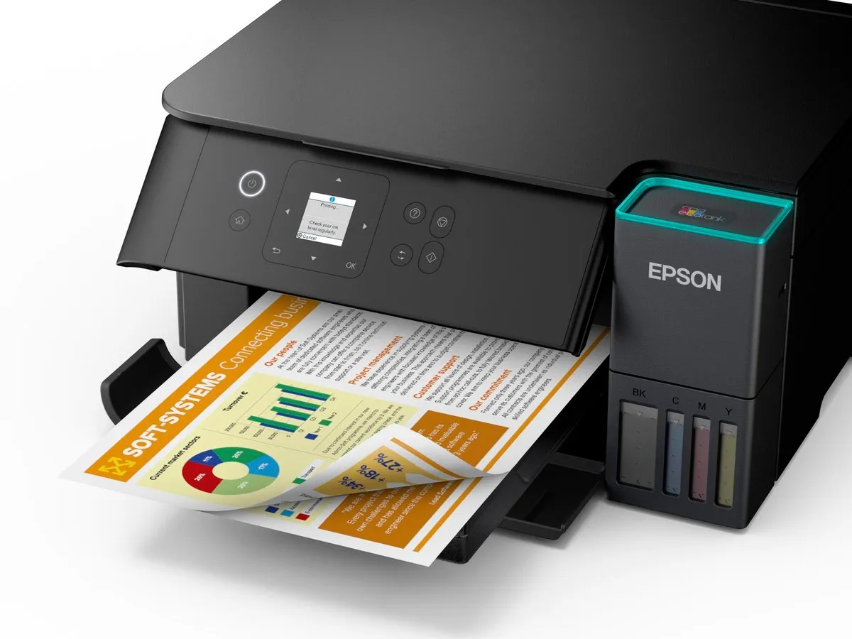 Epson EcoTank ET-2951 Inkjetprinter - 4 Kleuren - Zwart