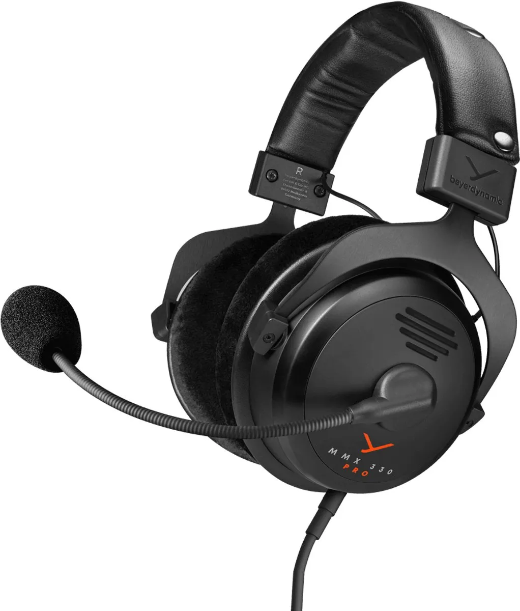 Beyerdynamic MMX 330 PRO - Bedrade Gaming Headset - Open-back - Zwart - voor PS5, Xbox, Switch en PC