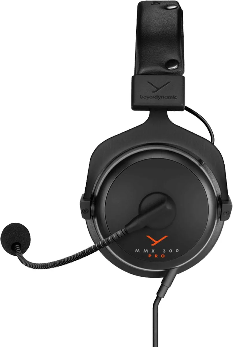 Beyerdynamic MMX 300 PRO - Bedrade Gaming Headset - Zwart - voor PS5, Xbox, Switch en PC