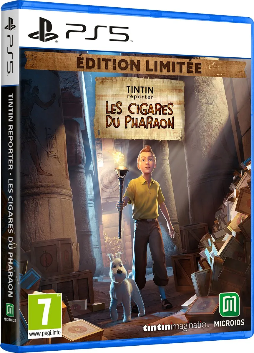Mindscape Tintin Reporter Les Cigares du Pharaon Limited Edition PS5