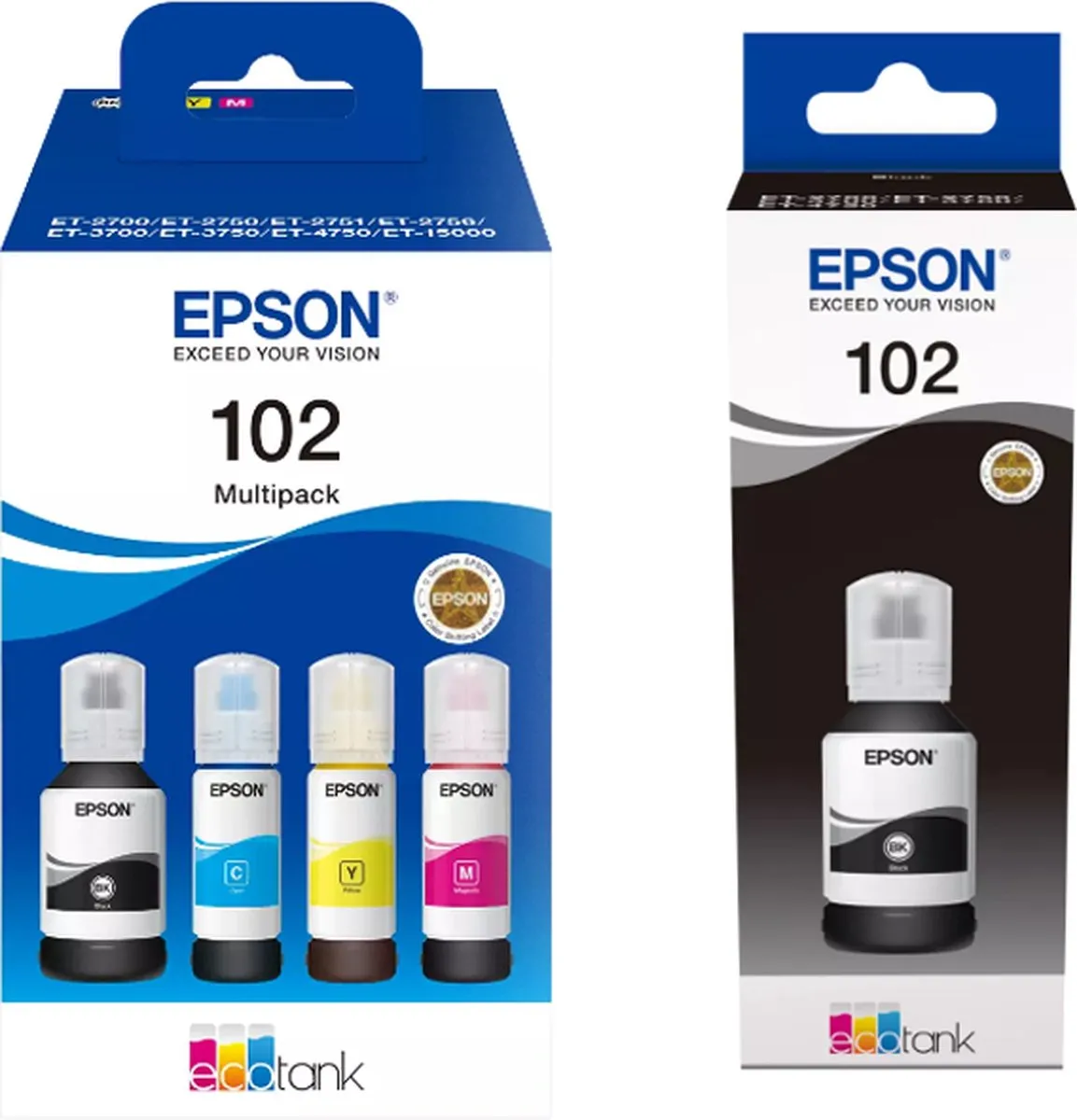 Epson T102 Multipak Inktcartridges