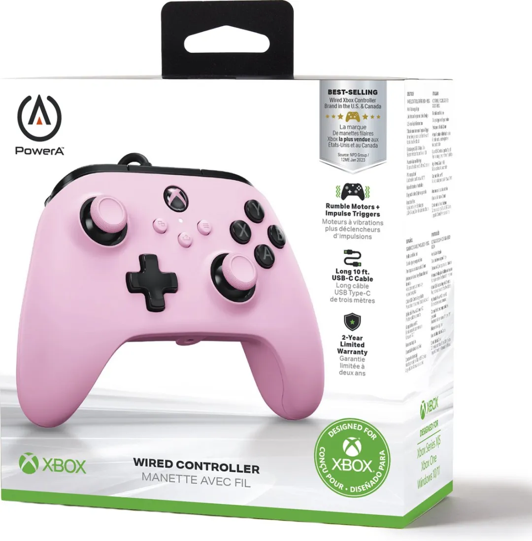POWERA XBGP0378-01 Bedrade Controller Xbox Series X|S - Roze