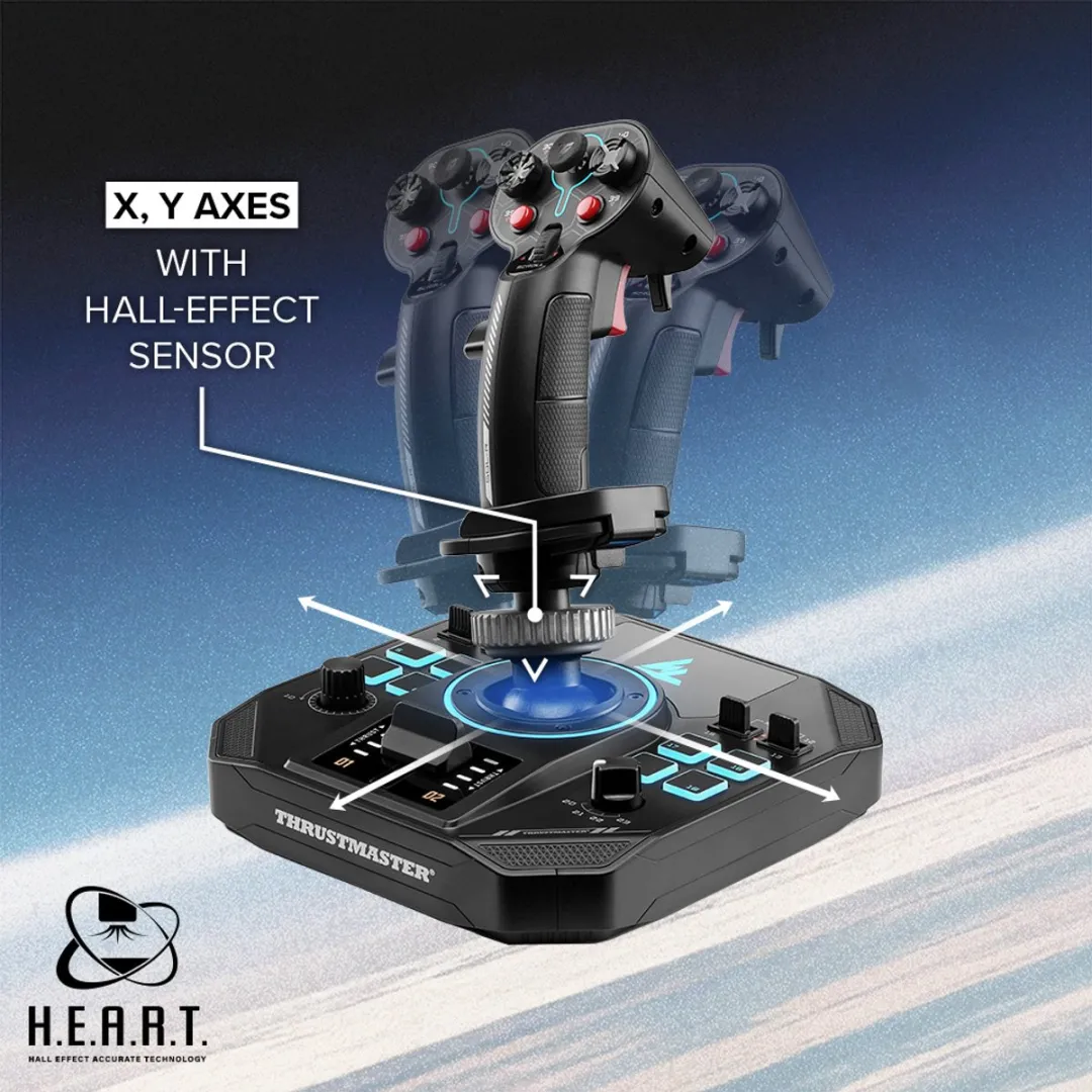 Thrustmaster Sol-R 5 Base Joystickvoet - 23 Knoppen - RGB - H.E.A.R.T. - 2960948
