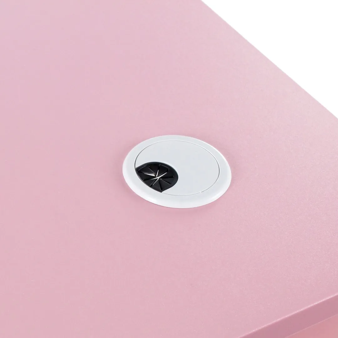 Deltaco PT85 Game Bureau - Metalen Poten - Inclusief Headsethouder - Roze