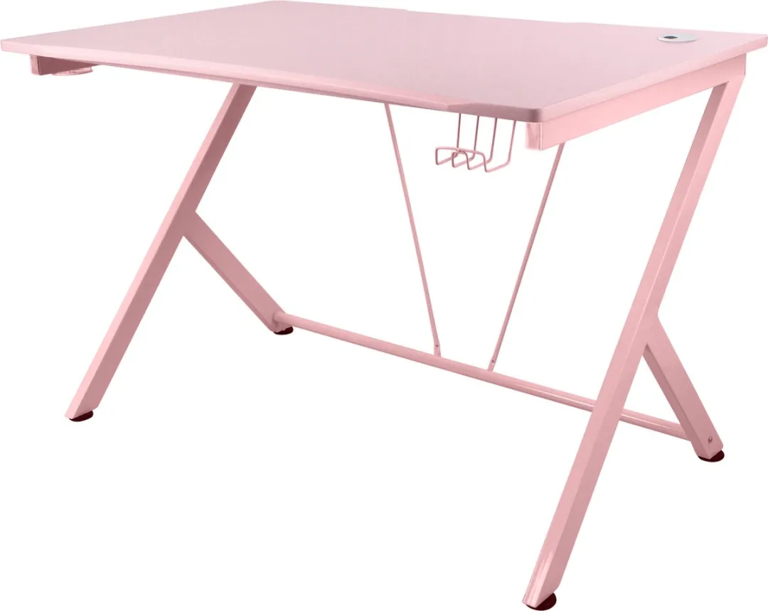 Deltaco PT85 Game Bureau - Metalen Poten - Inclusief Headsethouder - Roze