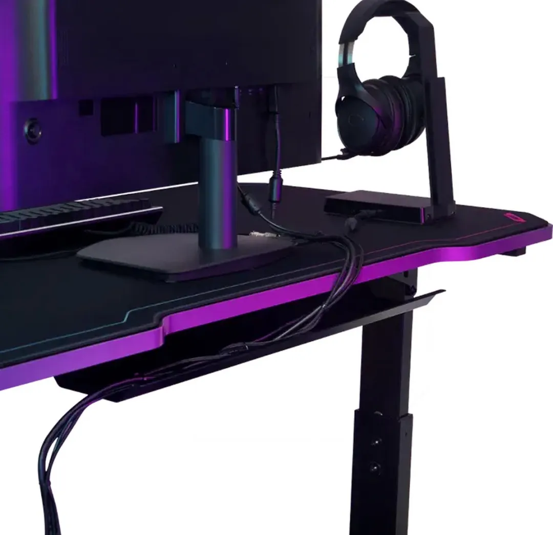 Cooler Master GD120 V1 Gaming Bureau - Zwart - afbeelding 6 van 6