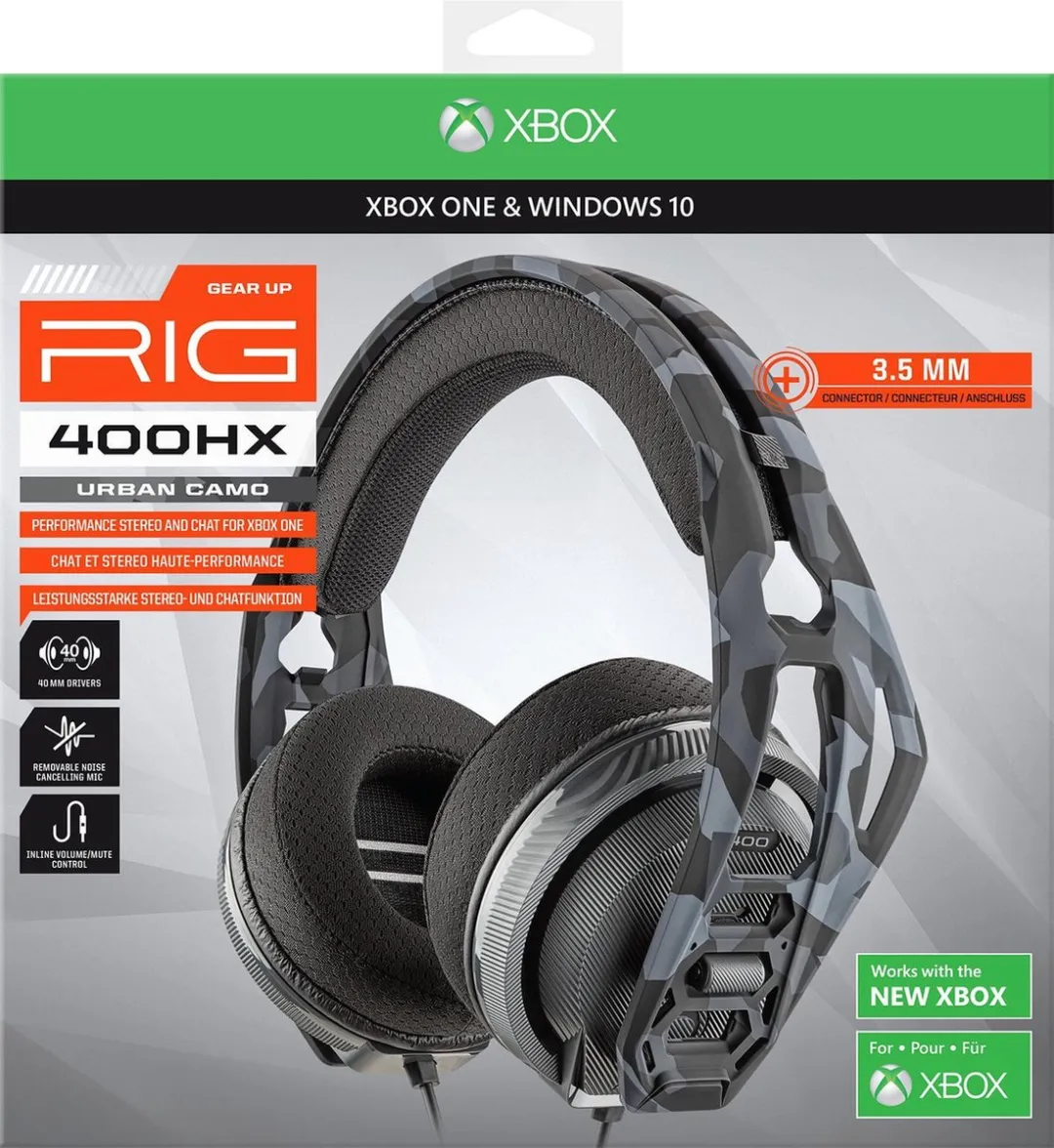 Nacon RIG 400HX Gaming Headset - Xbox Series X|S - Camouflage