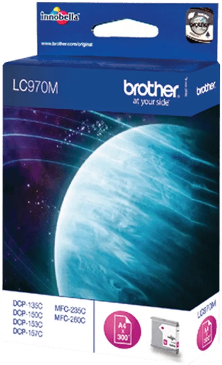 Brother LC-970M Inktcartridge Magenta
