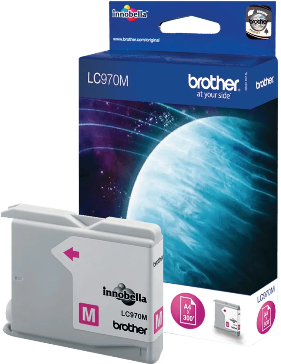 Brother LC-970M Inktcartridge Magenta
