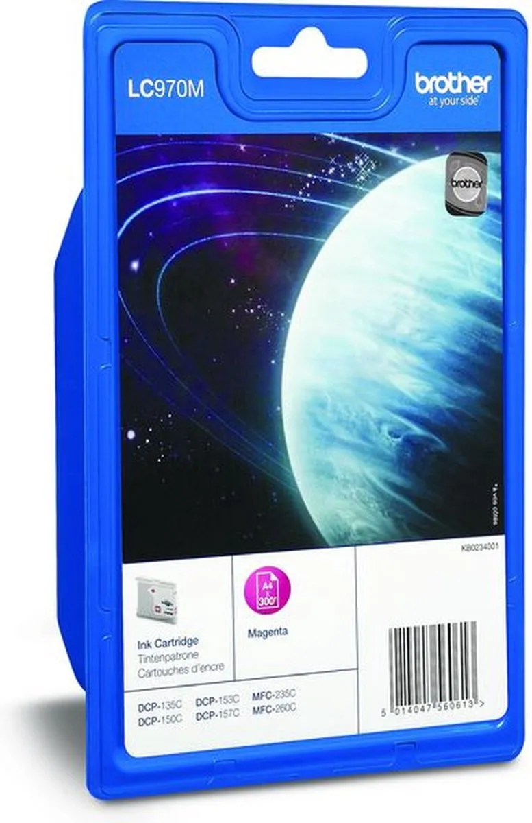 Brother LC-970M Inktcartridge Magenta