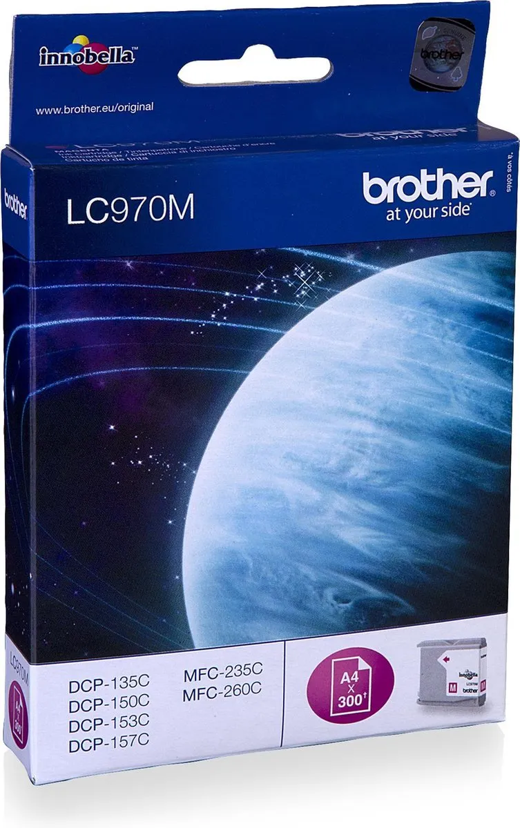 Brother LC-970M Inktcartridge Magenta
