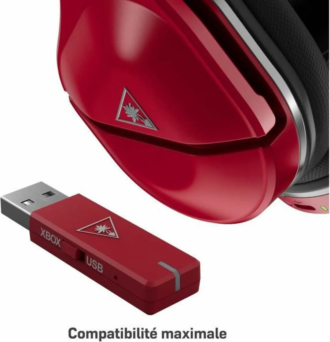 Turtle Beach Stealth 600 Gen2 MAX Headset - Rood - TURA12.BX.GAHF