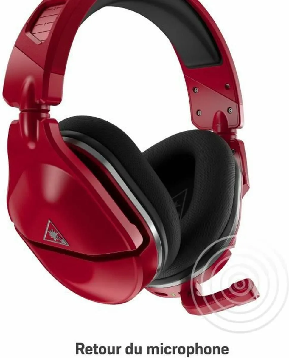 Turtle Beach Stealth 600 Gen2 MAX Headset - Rood - TURA12.BX.GAHF - afbeelding 6 van 6