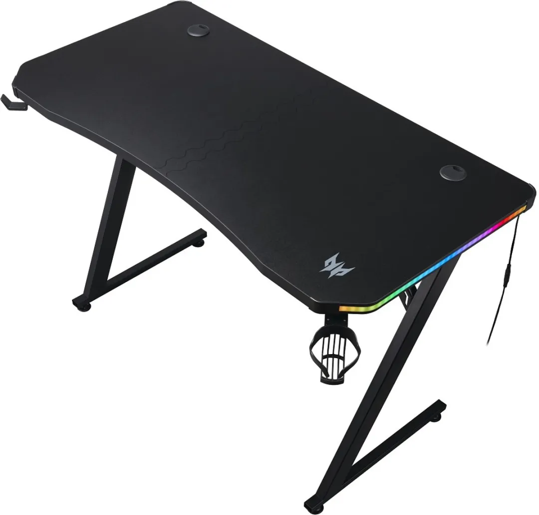 Acer Predator Gaming Desk II - Gaming Bureau 120x60cm - Zwart - afbeelding 6 van 6