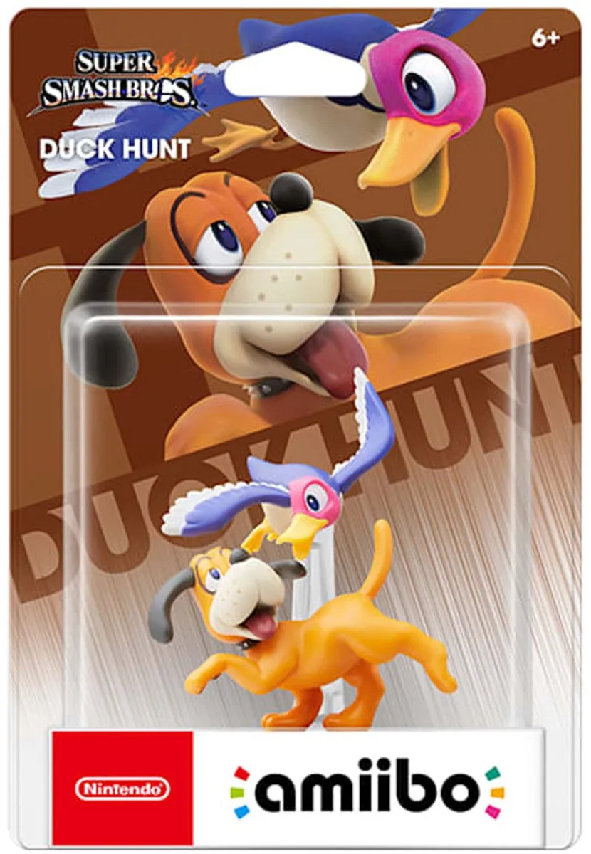 Nintendo Amiibo Duck Hunt Duo - Super Smash Bros. Collectie