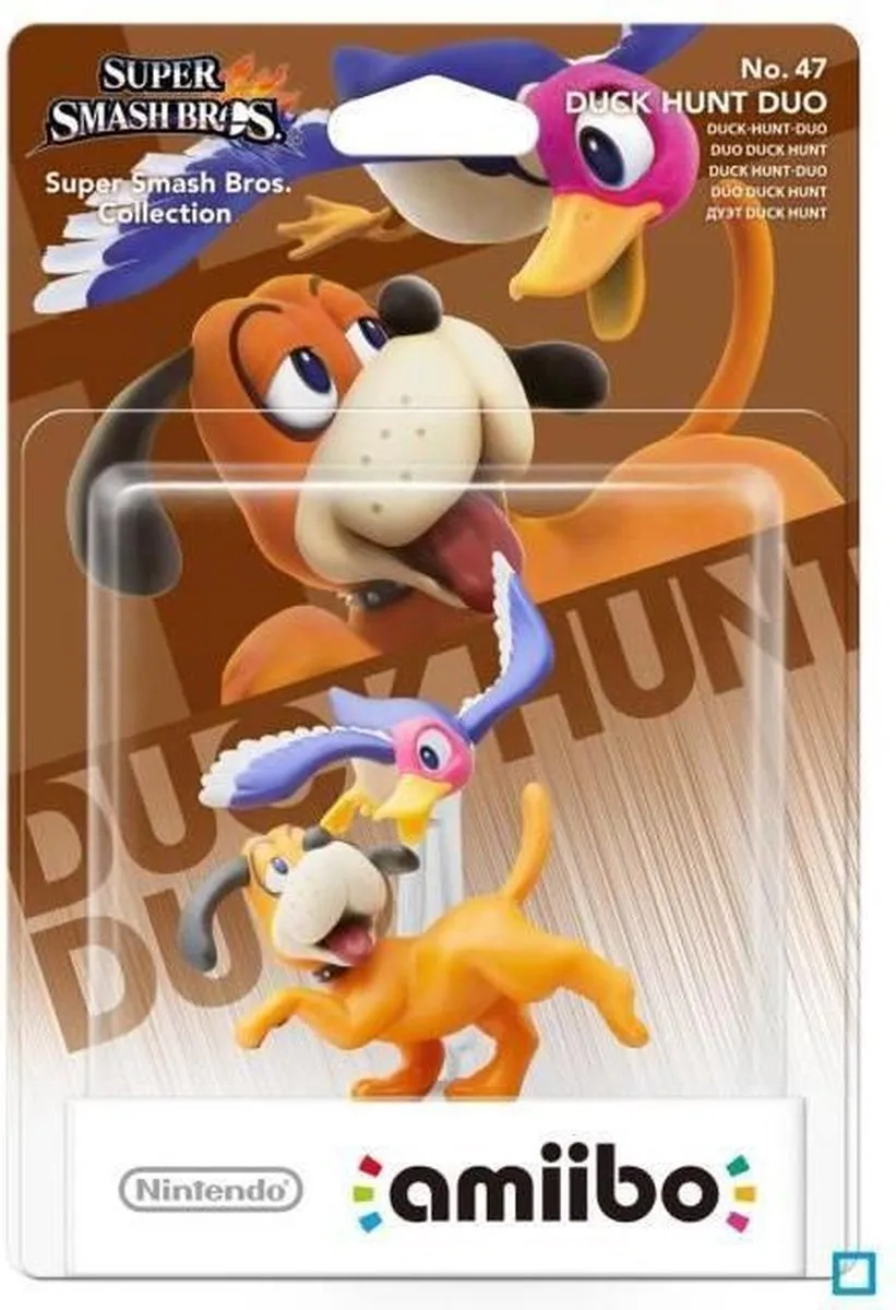 Nintendo Amiibo Duck Hunt Duo - Super Smash Bros. Collectie