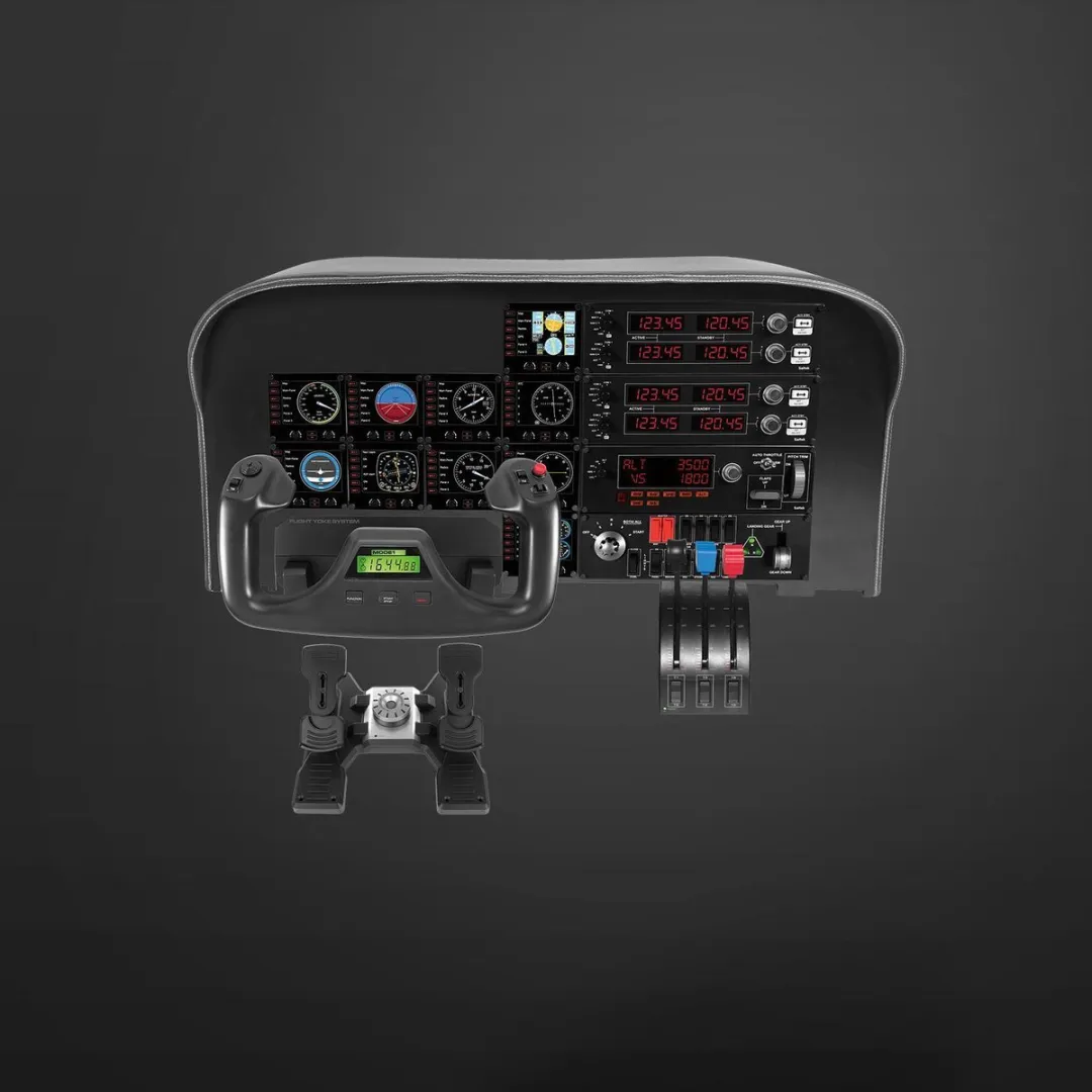 Logitech G Saitek Pro Flight Yoke Systeem 945-000004 - Zwart