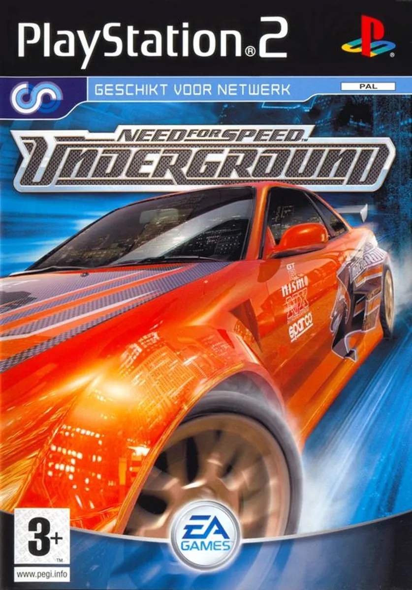 Xbox Need for Speed Underground - 4 Spelers Online