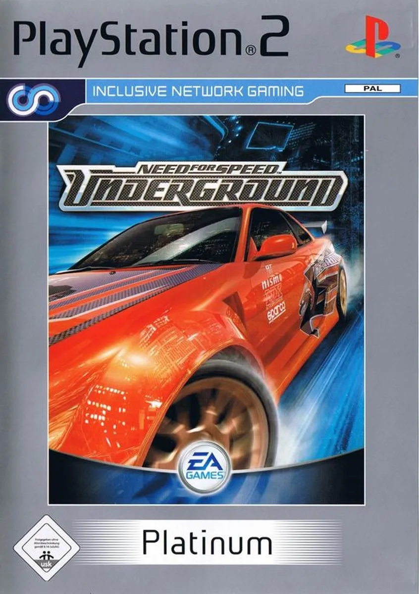 Xbox Need for Speed Underground - 4 Spelers Online