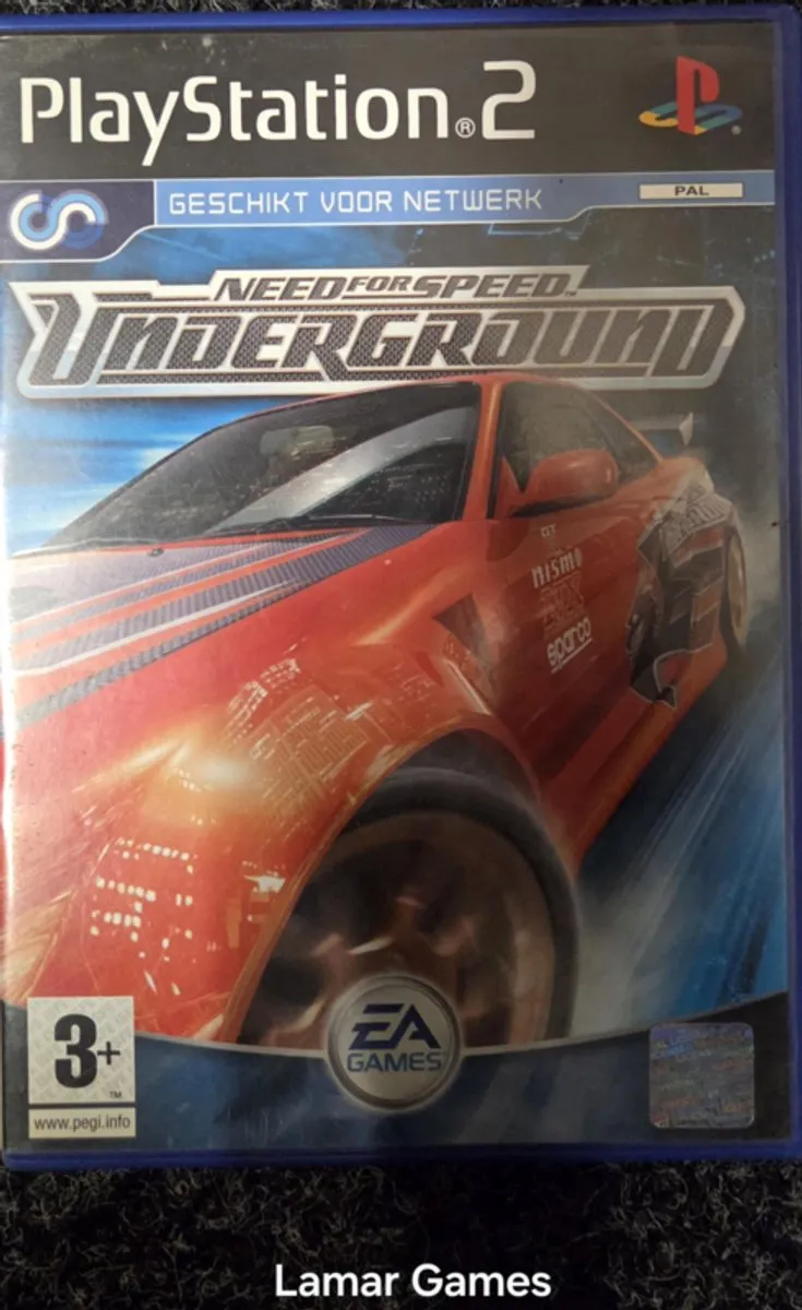 Xbox Need for Speed Underground - 4 Spelers Online