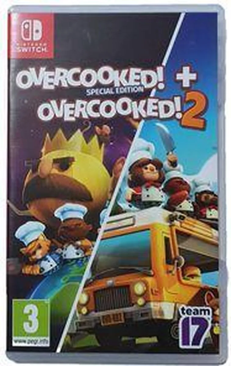 Nintendo Overcooked & Overcooked 2 Switch