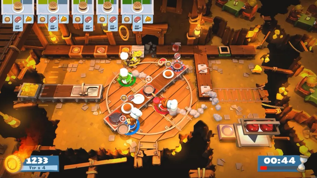 Nintendo Overcooked & Overcooked 2 Switch - 4 Spelers