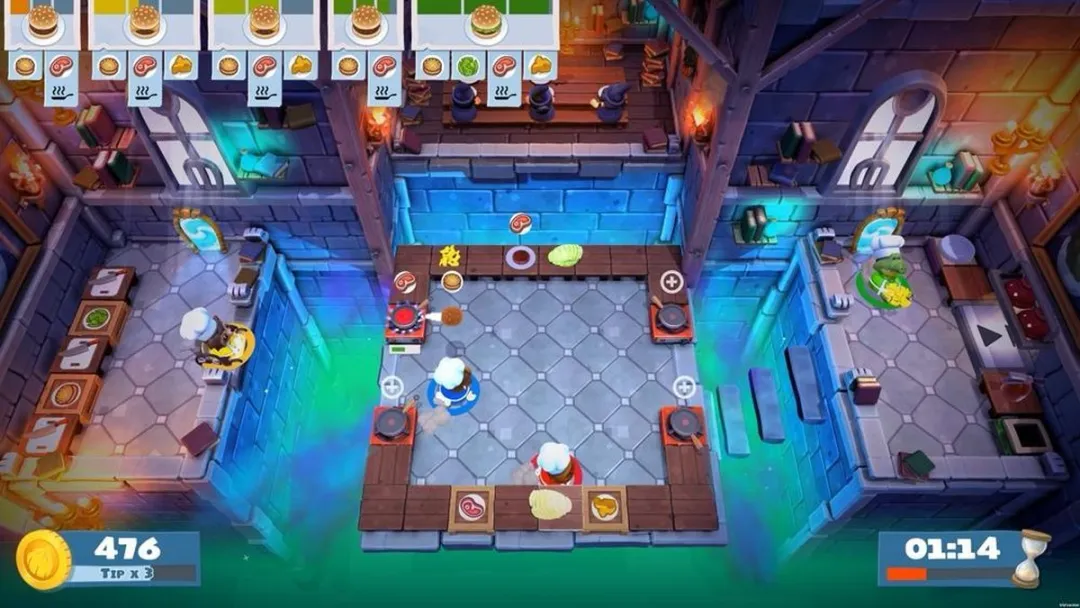 Nintendo Overcooked & Overcooked 2 Switch - 4 Spelers
