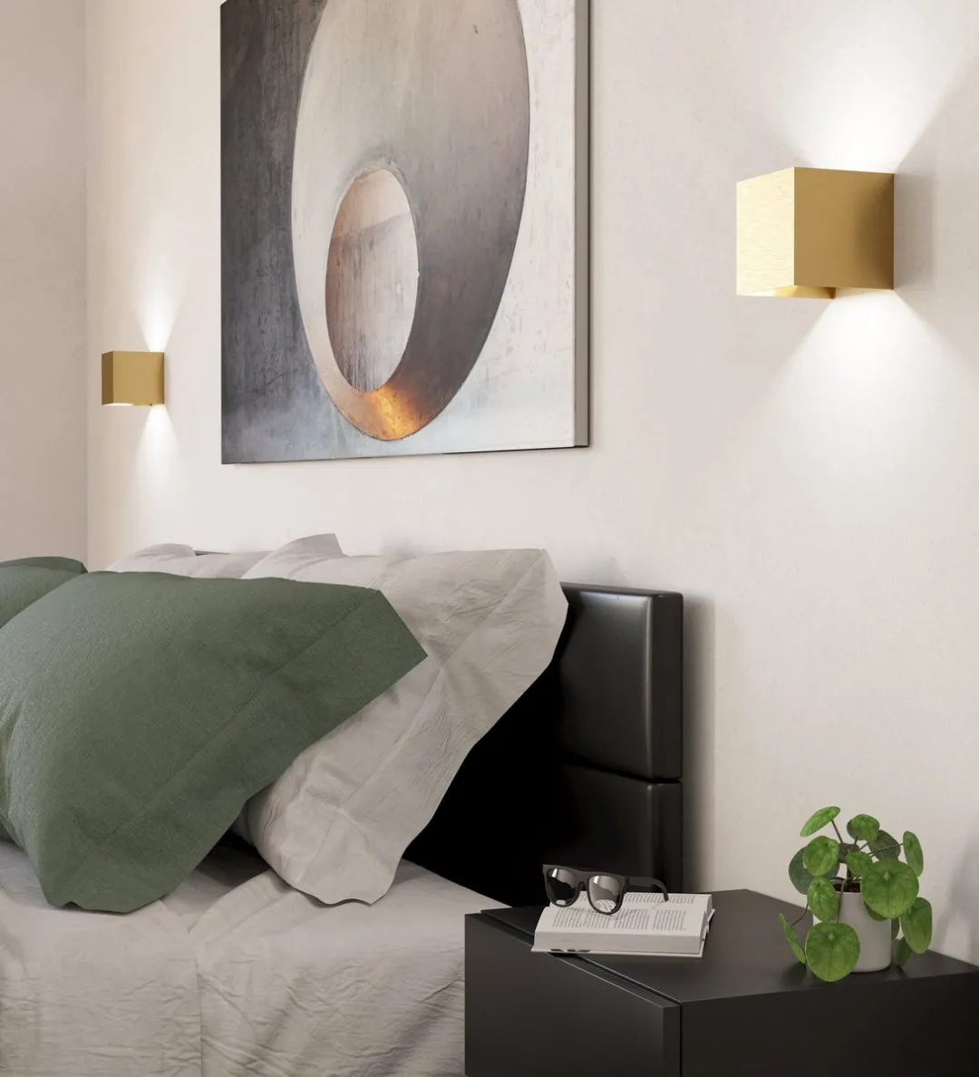 EGLO Valmontone 901091 Wandlamp - Geborsteld Messing - 10 cm - afbeelding 6 van 6