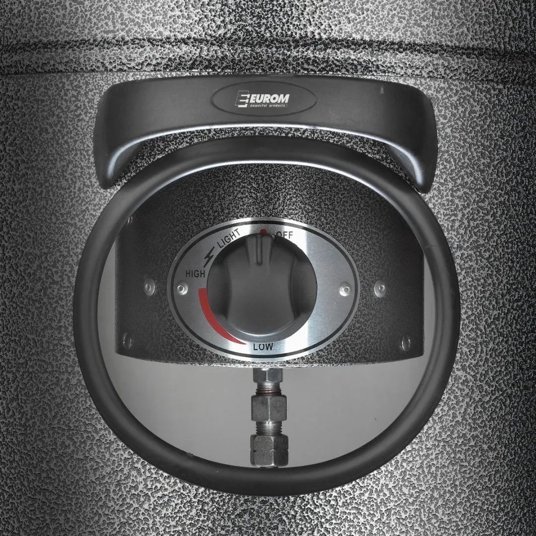 Eurom Area Lounge Terrasverwarmer 13000W - Zwart - afbeelding 6 van 6