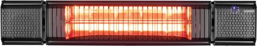 Eurom Heat and Beat Terrasverwarmer 2000W - Zwart