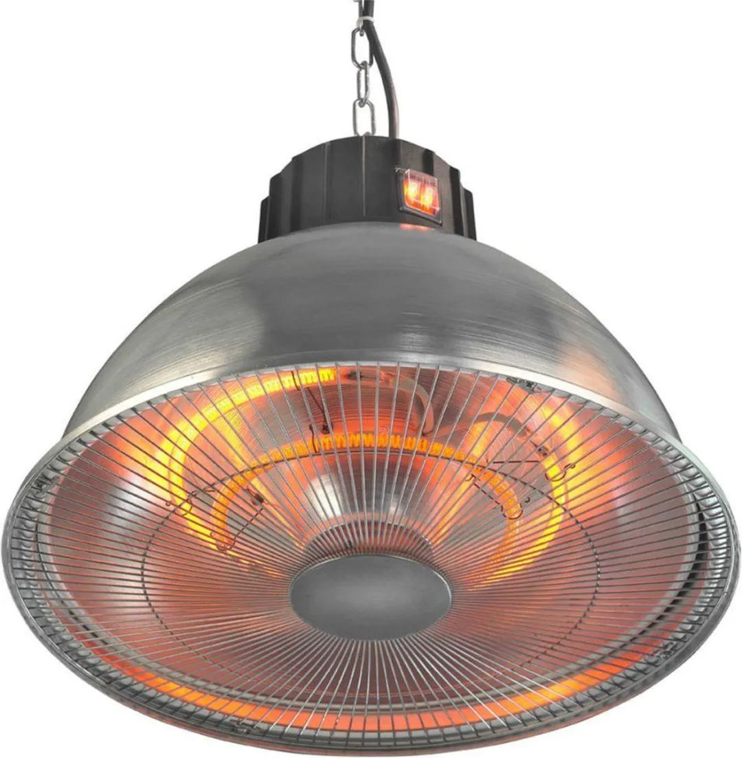 Eurom Partytent Heater 1500W - 3 standen - Ø60cm - Zilver