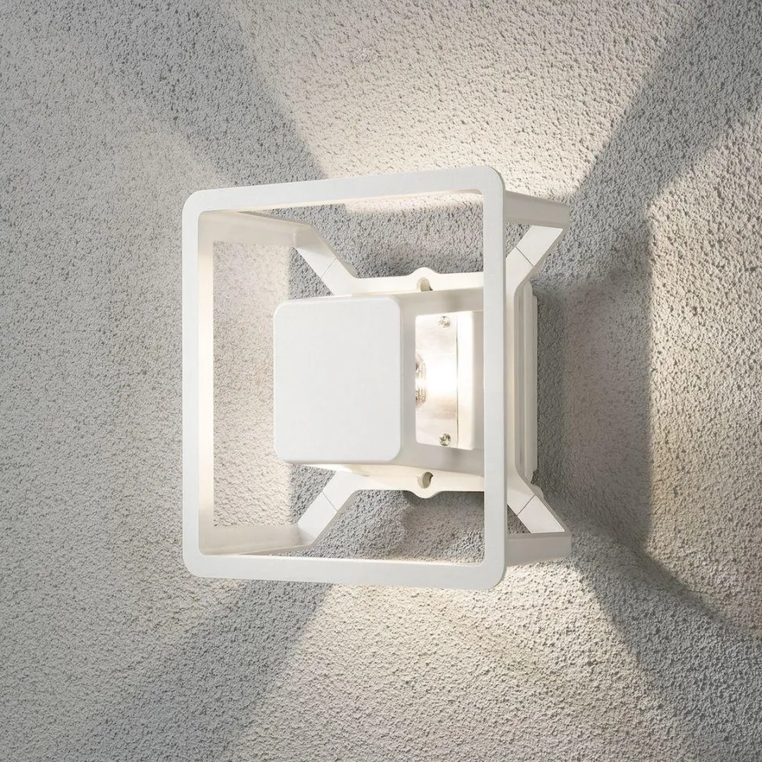Konstsmide 7989-250 Wandlamp LED 3W - Buiten - Matwit - afbeelding 4 van 6