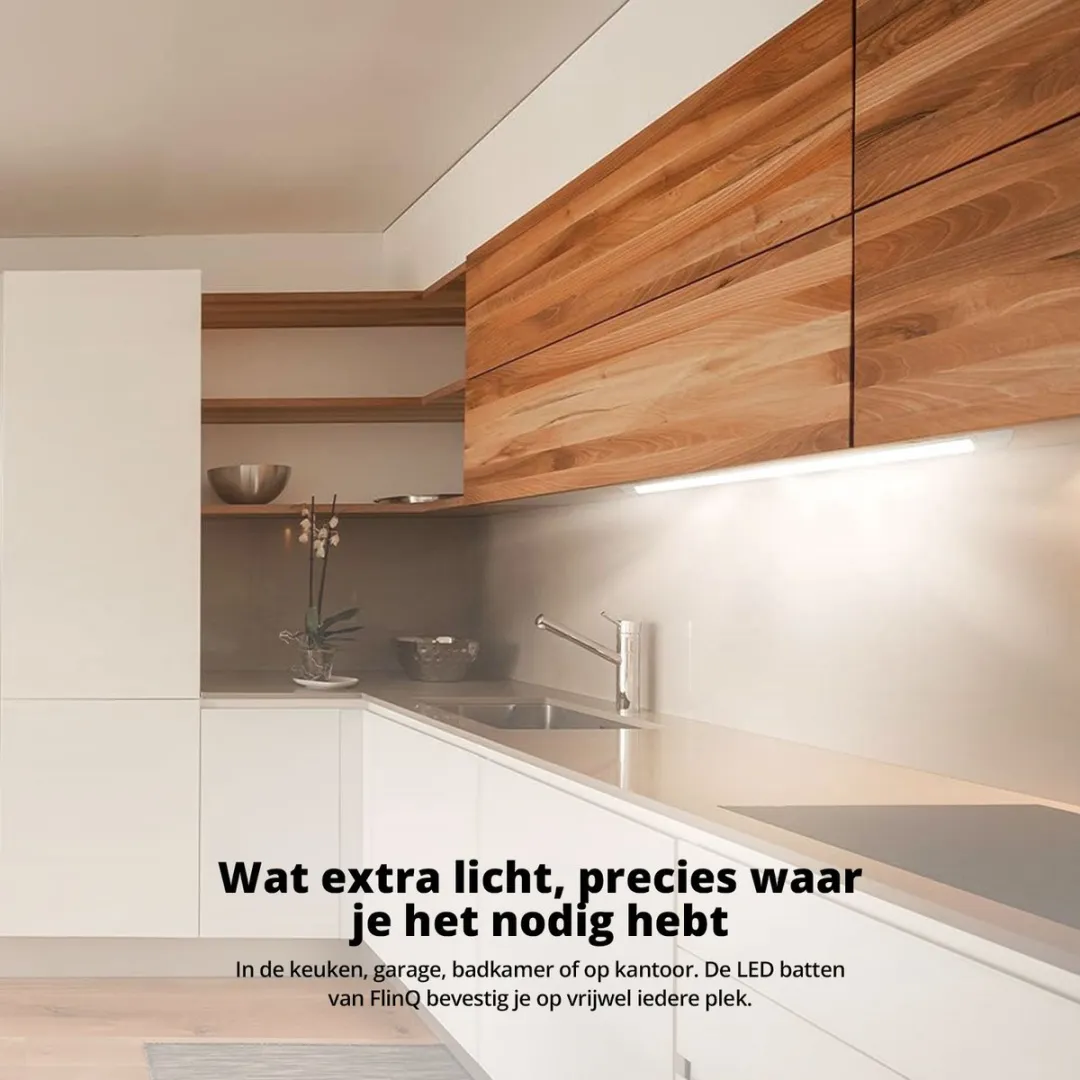 FlinQ LED Batten 6500K 120cm - 40W