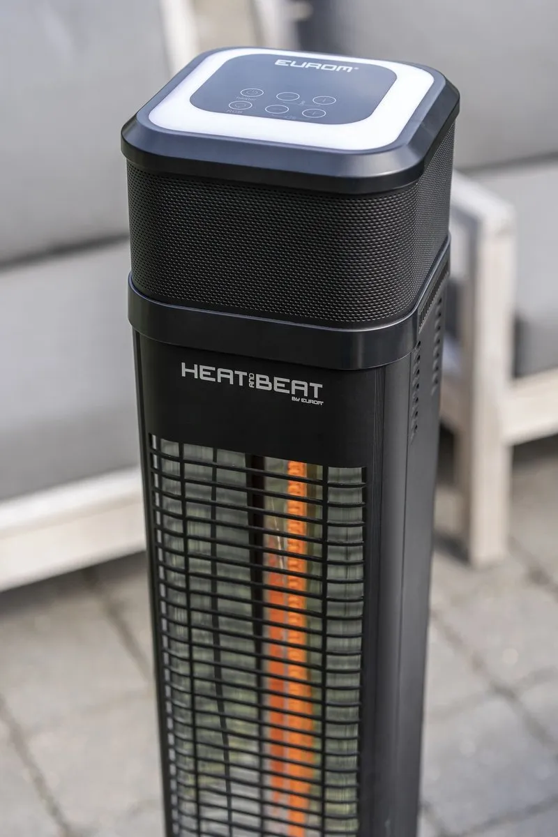 Eurom Heat and Beat Tower terrasverwarmer