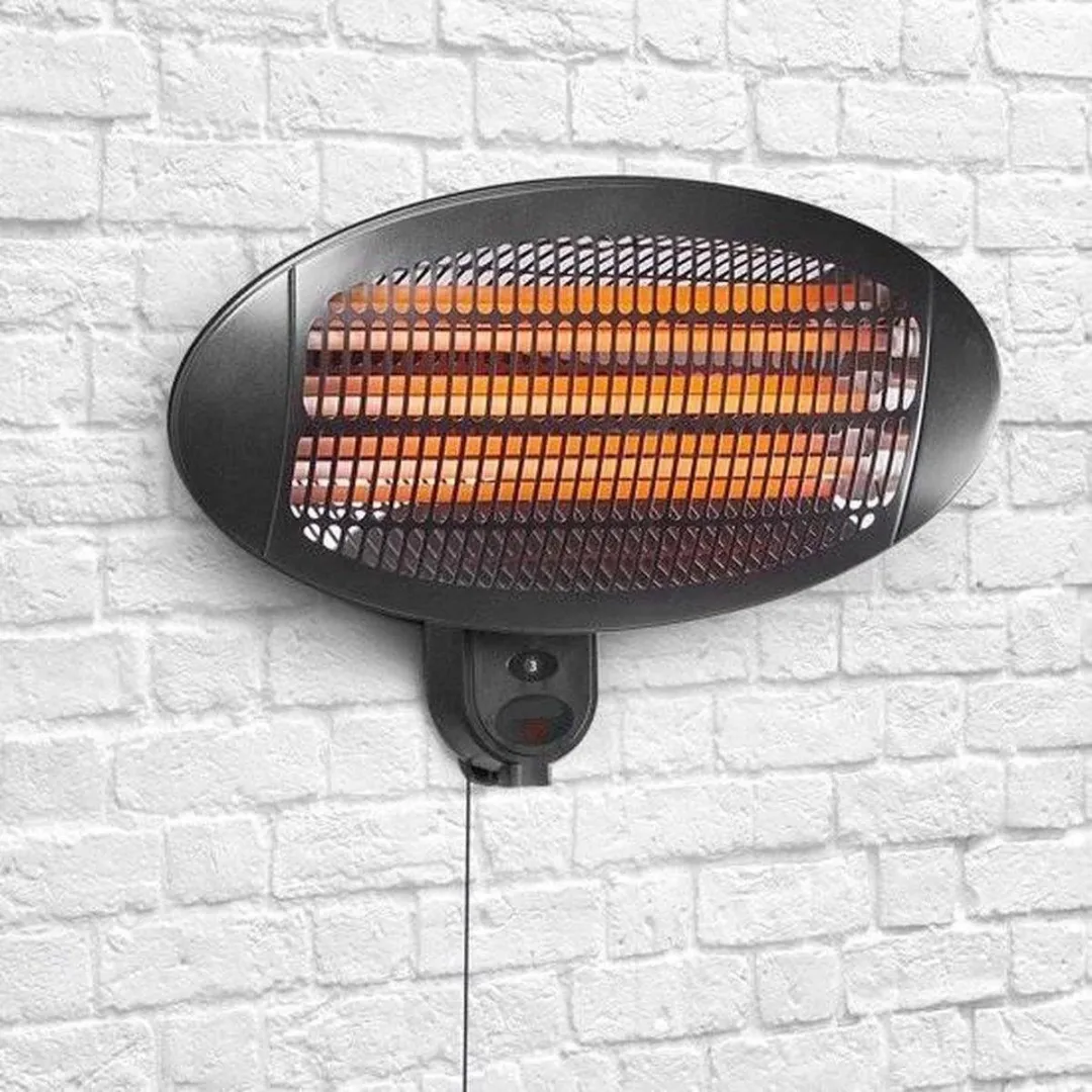 Perel PHS2000 Staande Terraswarmer 2000W - Zwart