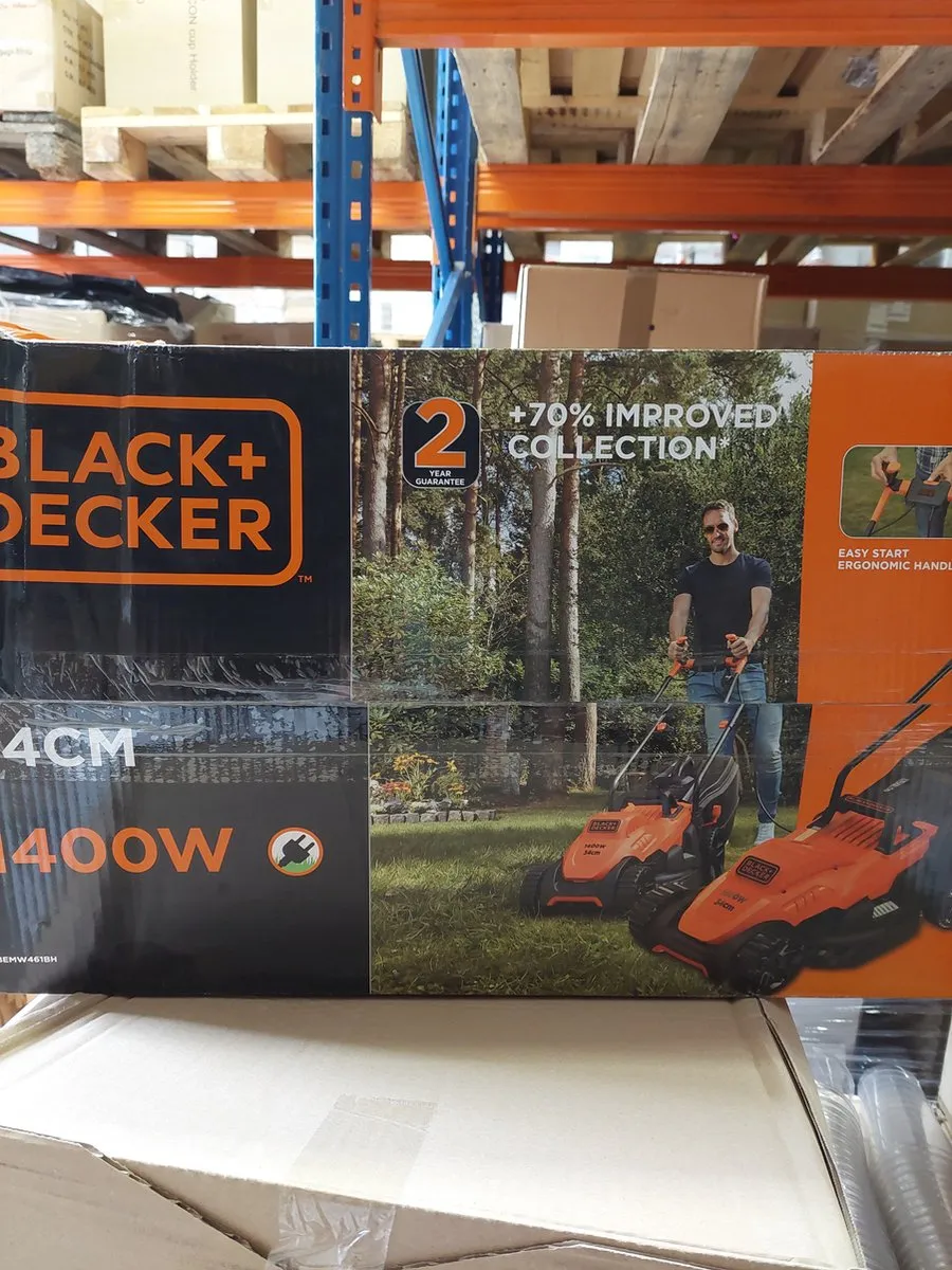 BLACK+DECKER Grasmaaier 1400W - Snijbreedte 34cm - 6 standen - afbeelding 6 van 6