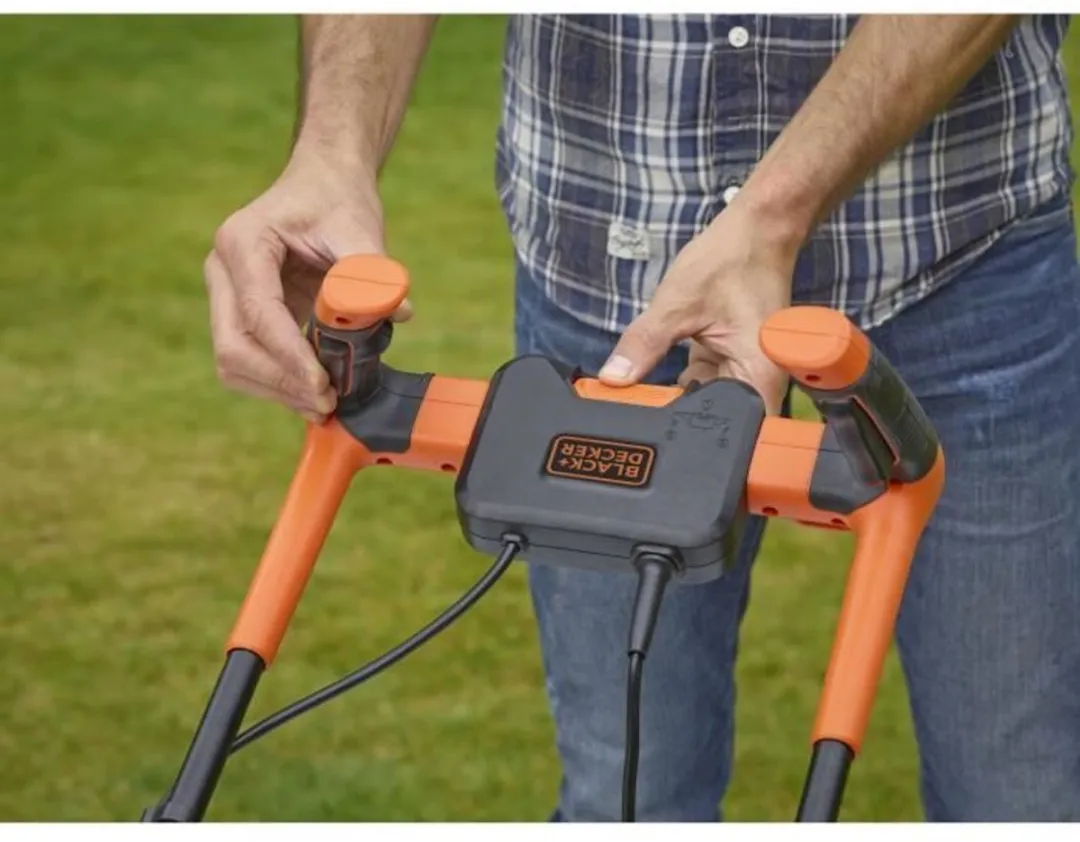 BLACK+DECKER Grasmaaier 1400W - Snijbreedte 34cm - 6 standen